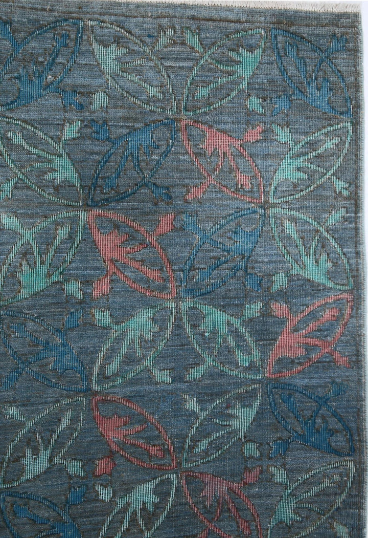 Afghan Oriental Rug 6' 10" x 9' 0" Hand-Knotted | No. AT44614