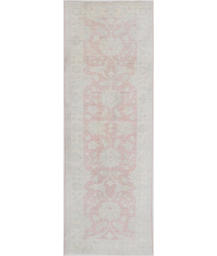 Red Afghan Serenity Rug 2' 6" x 8' 0" Hand-Knotted | No. AT44840