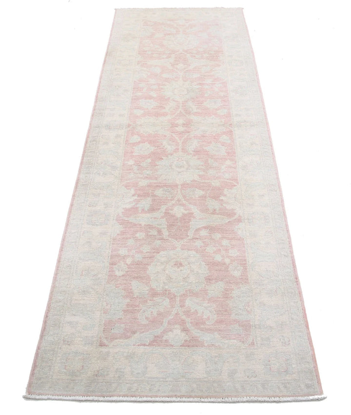Red Afghan Serenity Rug 2' 6" x 8' 0" Hand-Knotted | No. AT44840