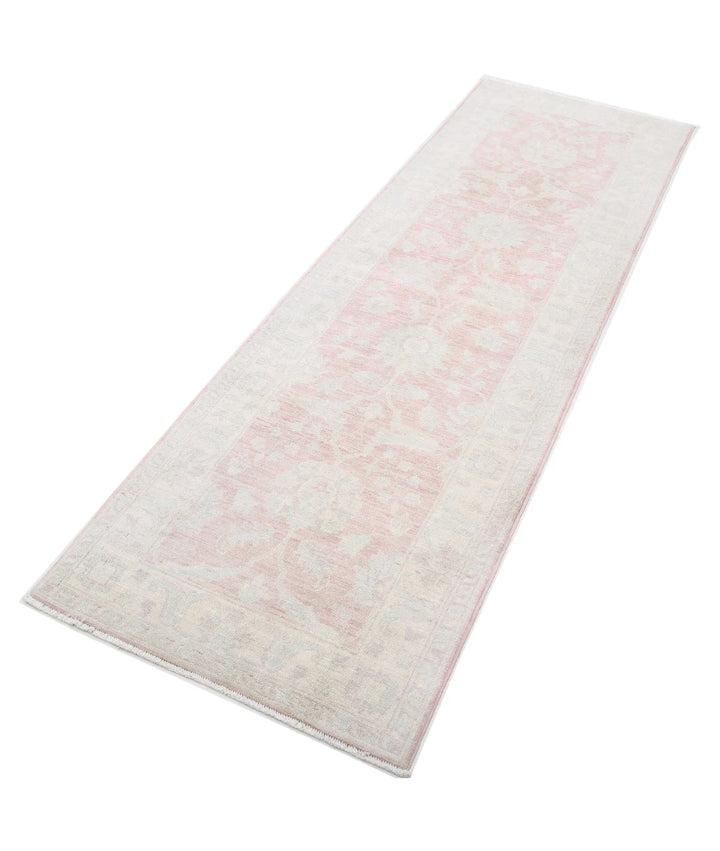 Red Afghan Serenity Rug 2' 6" x 8' 0" Hand-Knotted | No. AT44840