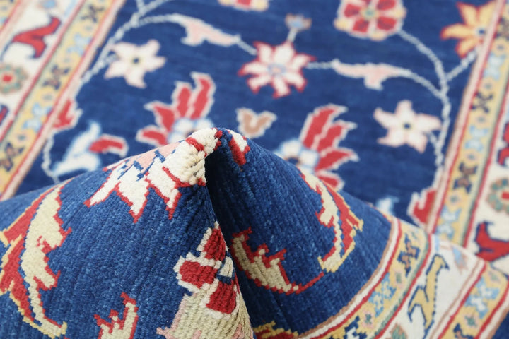 Afghan Ziegler Rug 2' 6" x 6' 5" Hand-Knotted | No. AT44920