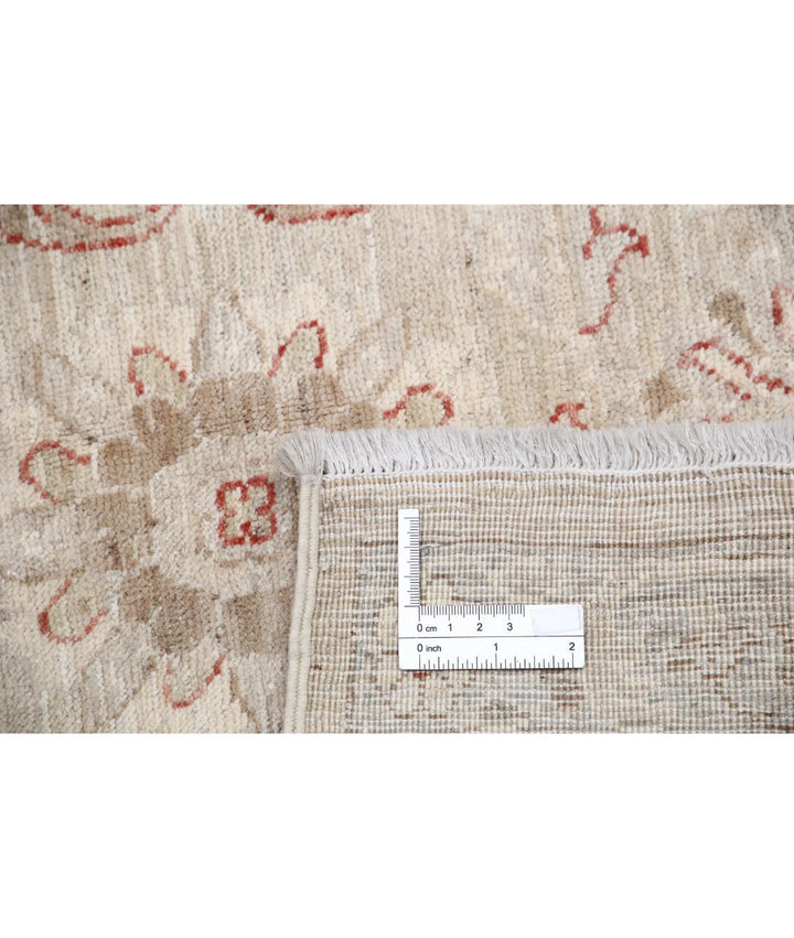Red Afghan Bakhtiari Rug 3' 4" x 4' 8" Hand-Knotted | No. AT45103