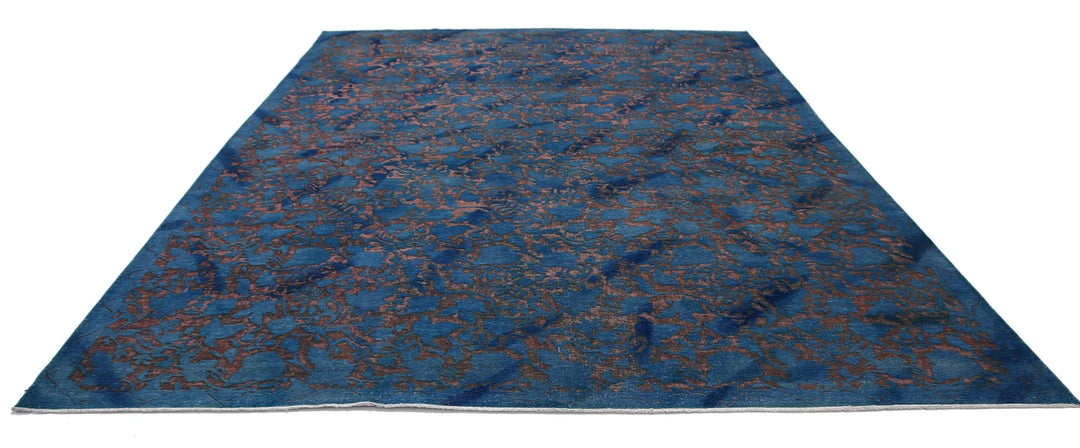 Teal Afghan Oriental Rug 10' 0" x 13' 2" Hand-Knotted | No. AT45297