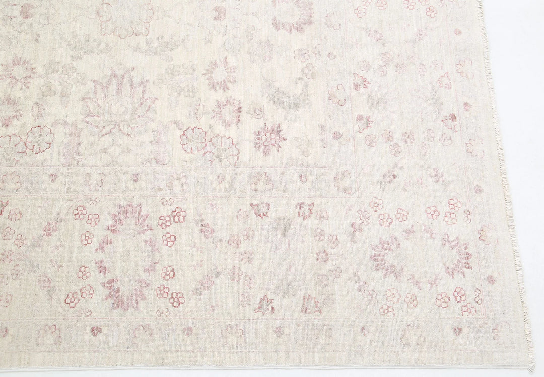 Afghan Serenity Rug 8' 0" x 9' 5" Hand-Knotted | No. AT45431