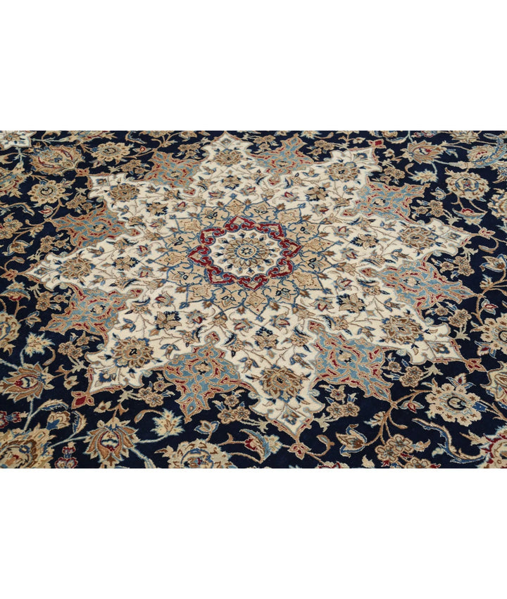 Persian Nain Rug 10' 6" x 16' 2" Hand-Knotted | No. AT45732