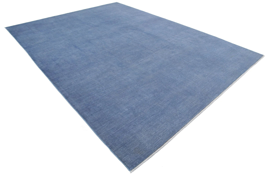 Afghan Overdye Rug 8' 11" x 12' 2" Hand-Knotted | No. AT45844
