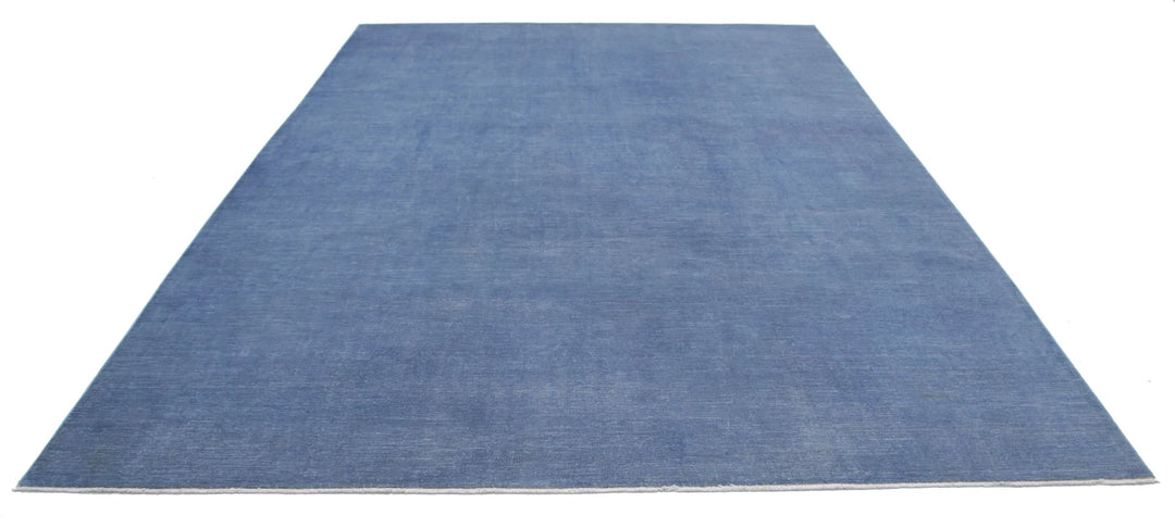 Afghan Overdye Rug 8' 11" x 12' 2" Hand-Knotted | No. AT45844