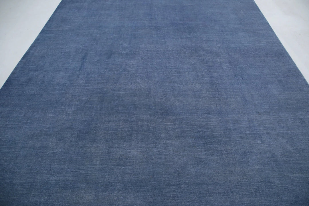 Afghan Overdye Rug 8' 11" x 12' 2" Hand-Knotted | No. AT45844