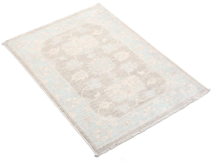 Afghan Serenity Rug 2' 0" x 2' 10" Hand-Knotted | No. AT45849