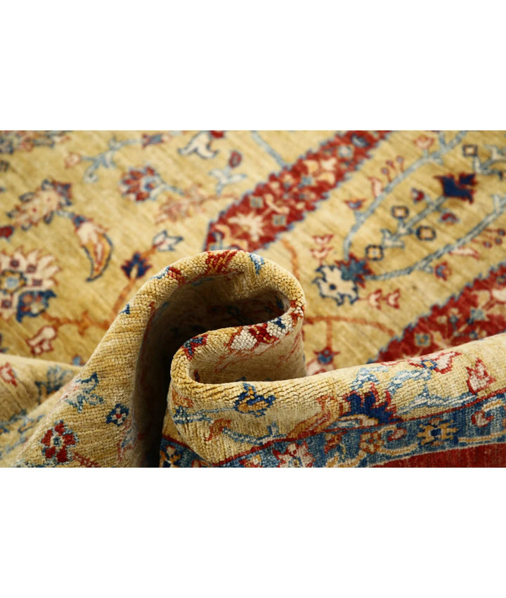 Afghan Bakshaish Rug 5' 6" x 8' 4" Hand-Knotted | No. AT45925