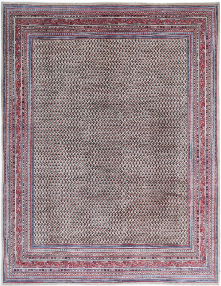 Persian Mir Saraband Rug 9' 11" x 12' 9" Hand-Knotted | No. AT45932
