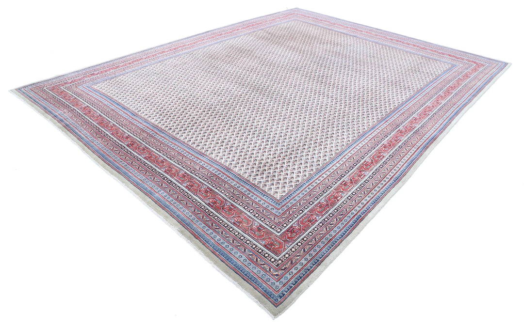 Persian Mir Saraband Rug 9' 11" x 12' 9" Hand-Knotted | No. AT45932