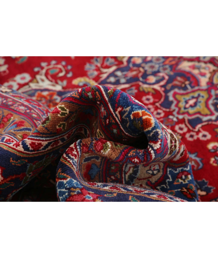 Persian Mashad Rug 9' 5" x 13' 4" Hand-Knotted | No. AT46024