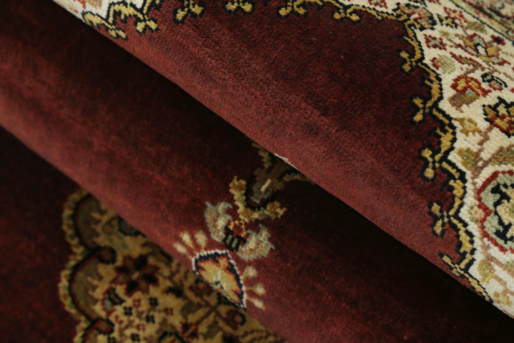 Indian Ziegler Rug 2' 8" x 9' 7" Hand-Knotted | No. AT46125
