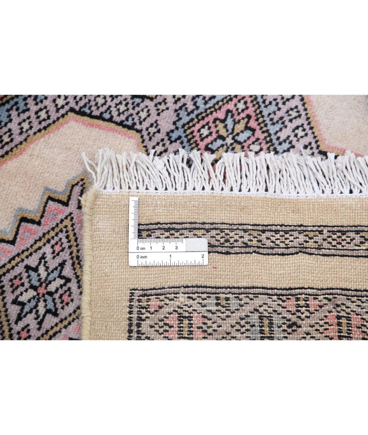 Pakistani Bokhara Rug 7' 9" x 10' 9" Hand-Knotted | No. AT46183