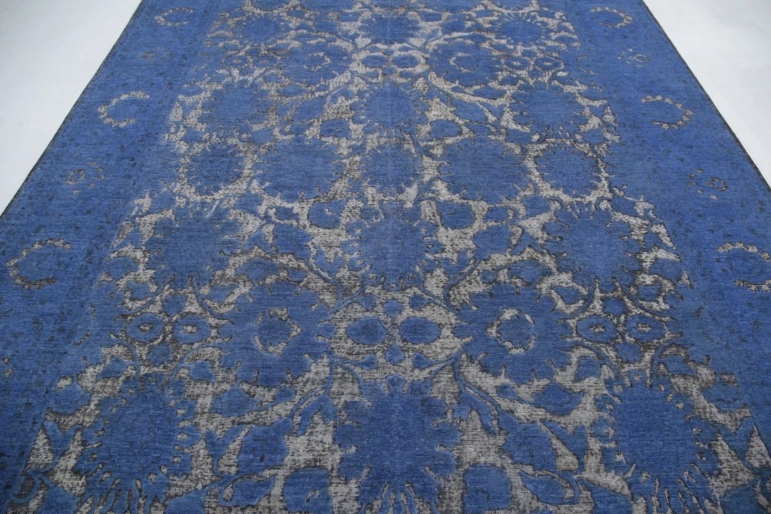 Afghan Oriental Rug 8' 8" x 11' 3" Hand-Knotted | No. AT46362