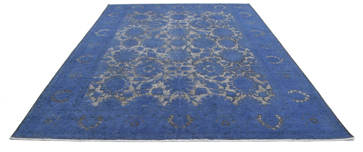 Afghan Oriental Rug 8' 8" x 11' 3" Hand-Knotted | No. AT46362