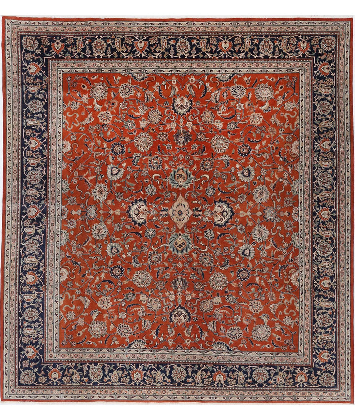 Red Pakistani Oriental Rug [X'X" x X'X"] Hand-Knotted
