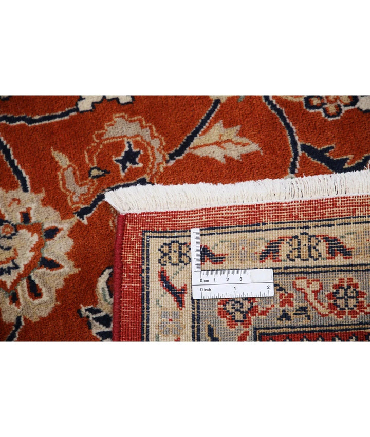 Red Pakistani Oriental Rug 8' 5'' x 9' 3'' Hand-Knotted | No. AT46483