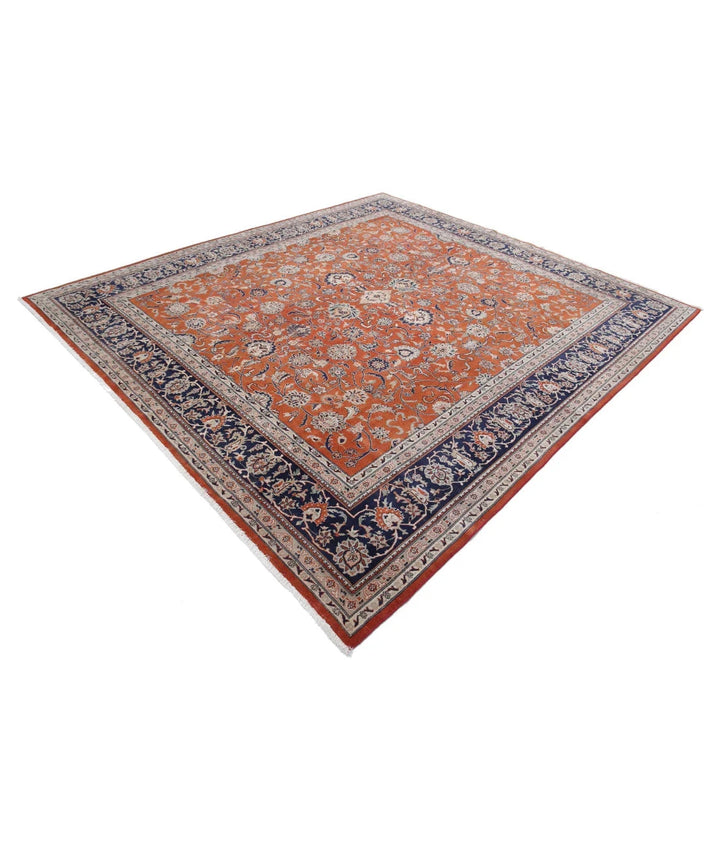 Red Pakistani Oriental Rug 8' 5'' x 9' 3'' Hand-Knotted | No. AT46483
