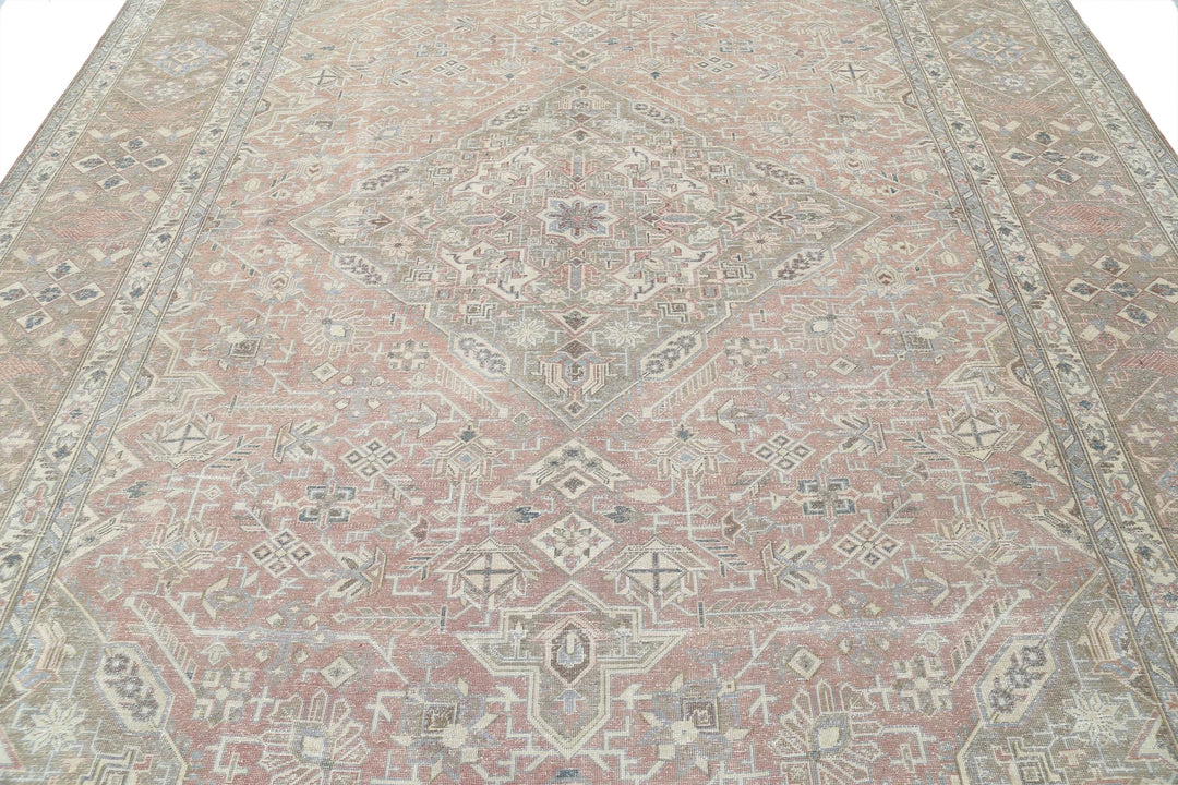 Persian Tabriz Rug 9' 4" x 13' 0" Hand-Knotted | No. AT46519