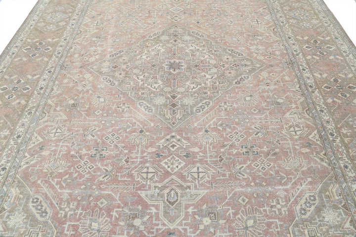 Persian Tabriz Rug 9' 4" x 13' 0" Hand-Knotted | No. AT46519