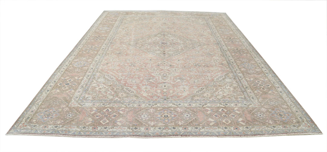 Persian Tabriz Rug 9' 4" x 13' 0" Hand-Knotted | No. AT46519