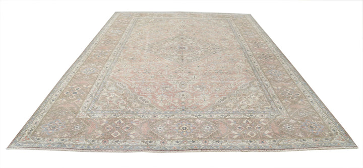 Persian Tabriz Rug 9' 4" x 13' 0" Hand-Knotted | No. AT46519