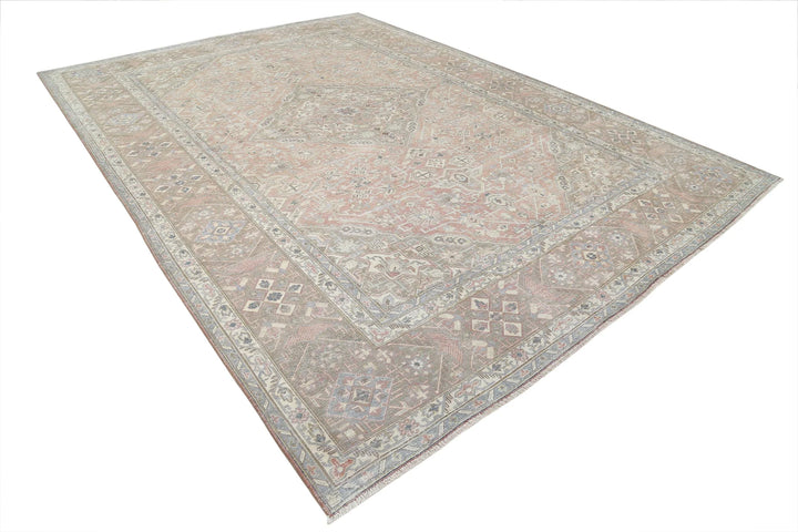 Persian Tabriz Rug 9' 4" x 13' 0" Hand-Knotted | No. AT46519
