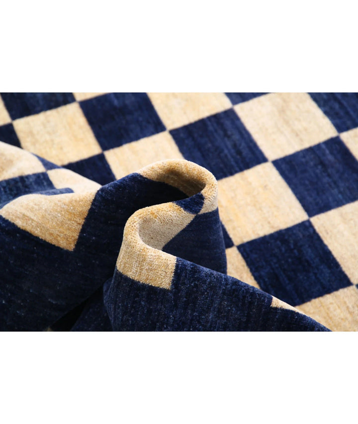 Afghan Modcar Rug 7' 10" x 10' 2" Hand-Knotted | No. AT46557