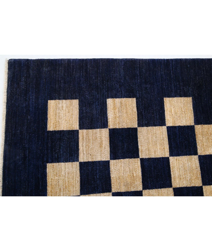 Afghan Modcar Rug 7' 10" x 10' 2" Hand-Knotted | No. AT46557