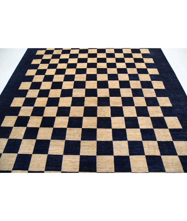 Afghan Modcar Rug 7' 10" x 10' 2" Hand-Knotted | No. AT46557