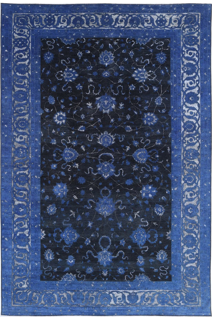 Afghan Oriental Rug 11' 8" x 17' 2" Hand-Knotted | No. AT46683