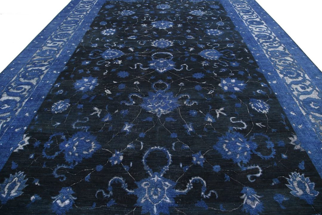 Afghan Oriental Rug 11' 8" x 17' 2" Hand-Knotted | No. AT46683