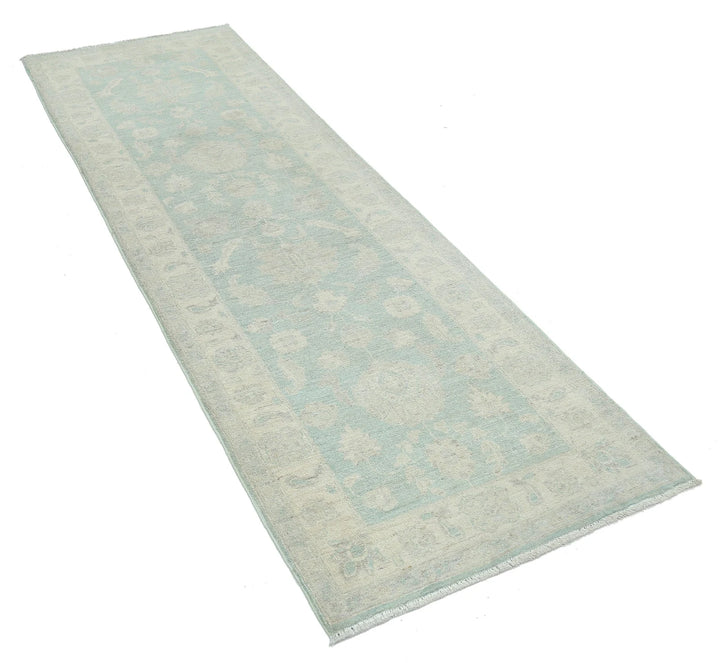 Afghan Serenity Runner Rug 2' 7" x 8' 0" Hand-Knotted | No. AT46707