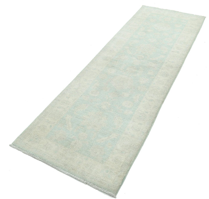 Afghan Serenity Runner Rug 2' 7" x 8' 0" Hand-Knotted | No. AT46707