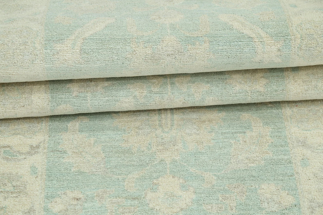 Afghan Serenity Runner Rug 2' 7" x 8' 0" Hand-Knotted | No. AT46707