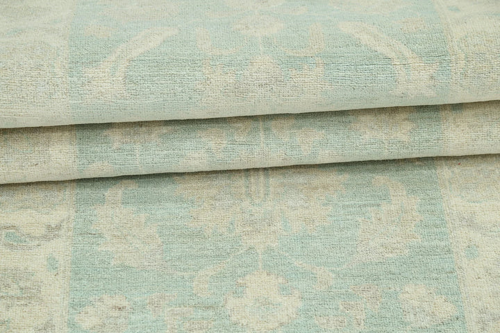 Afghan Serenity Runner Rug 2' 7" x 8' 0" Hand-Knotted | No. AT46707