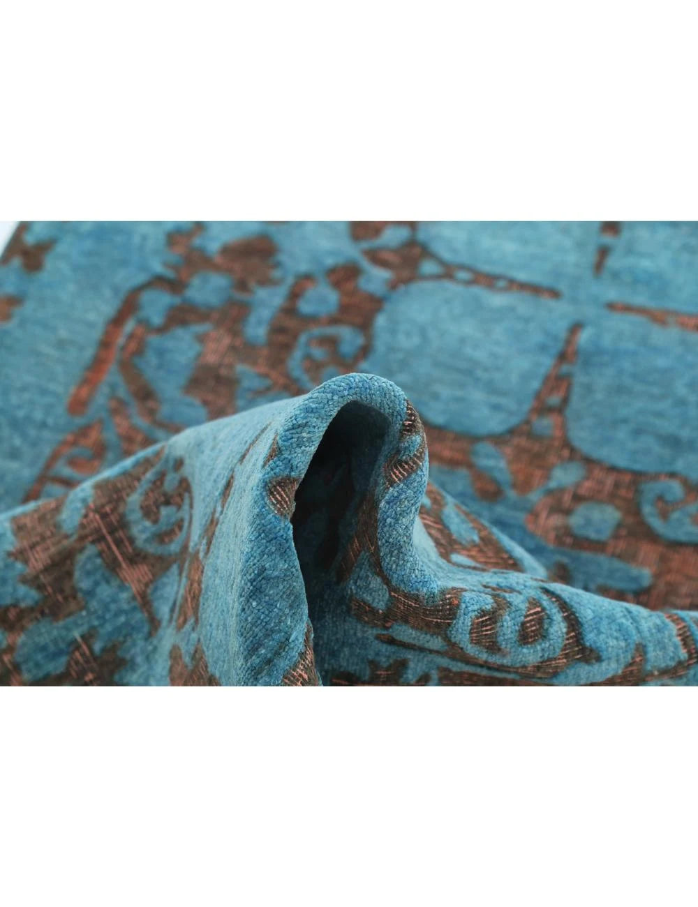 Afghan Onyx Runner Rug 3' 5" x 13' 1" Hand-Knotted | No. AT46717