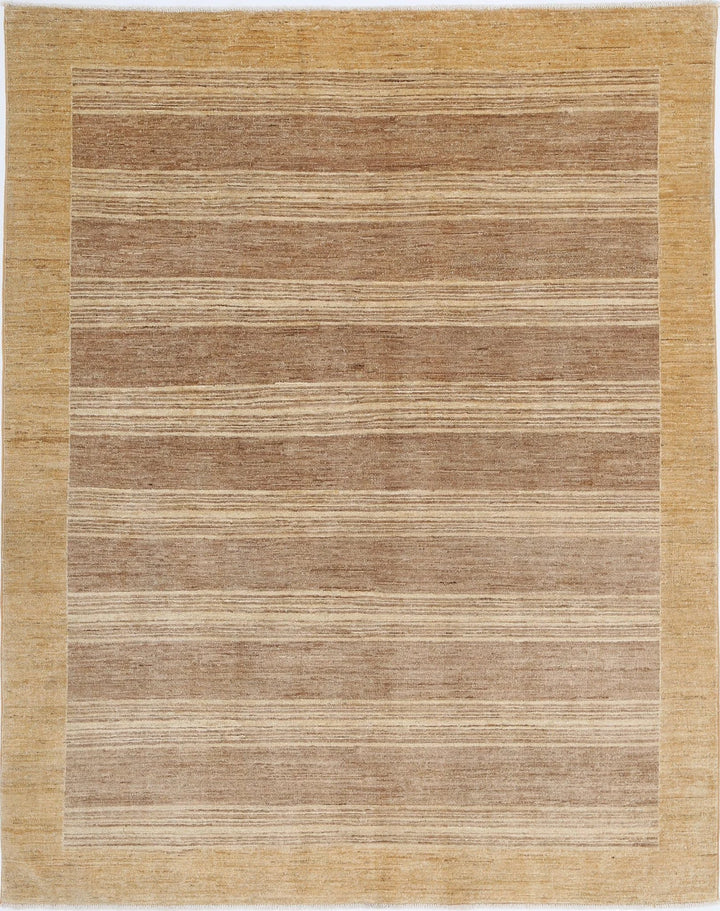 Afghan Modcar Rug 5' 0" x 6' 4" Hand-Knotted | No. AT46779