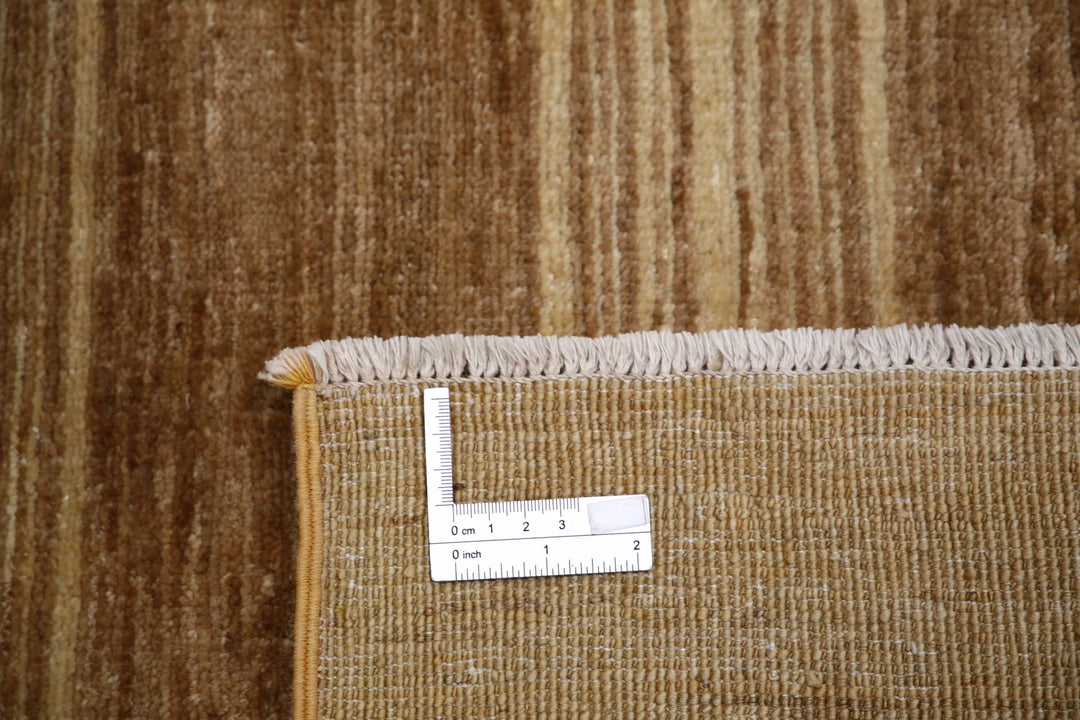 Afghan Modcar Rug 5' 0" x 6' 4" Hand-Knotted | No. AT46779