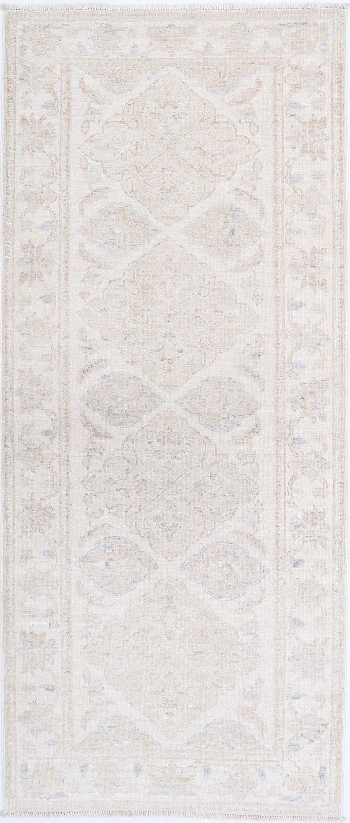 Afghan Runner Rug 2' 5" x 5' 11" Hand-Knotted | No. AT47126