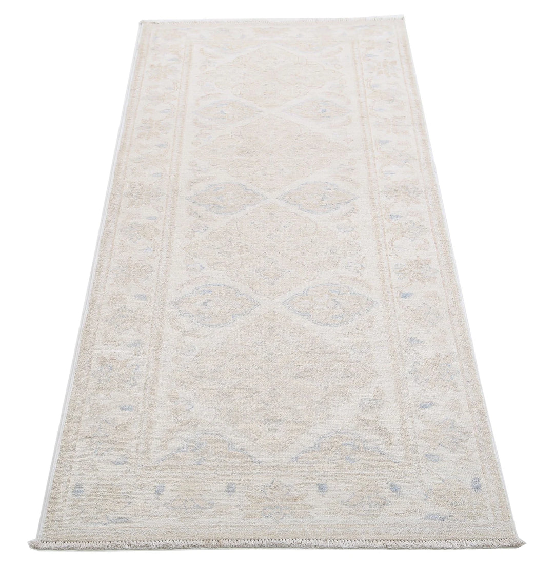 Afghan Runner Rug 2' 5" x 5' 11" Hand-Knotted | No. AT47126