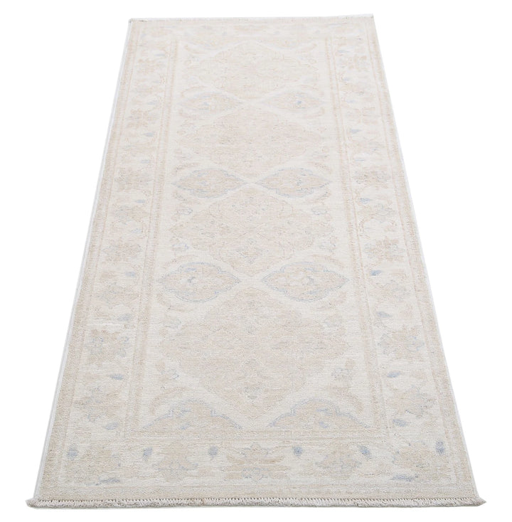 Afghan Runner Rug 2' 5" x 5' 11" Hand-Knotted | No. AT47126
