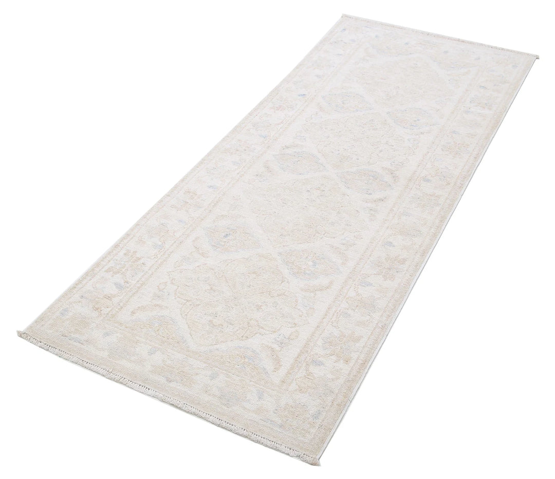 Afghan Runner Rug 2' 5" x 5' 11" Hand-Knotted | No. AT47126
