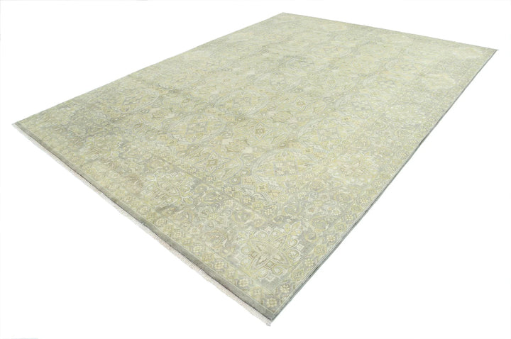 Indian Ziegler Rug 8' 9" x 11' 8" Hand-Knotted | No. AT47179