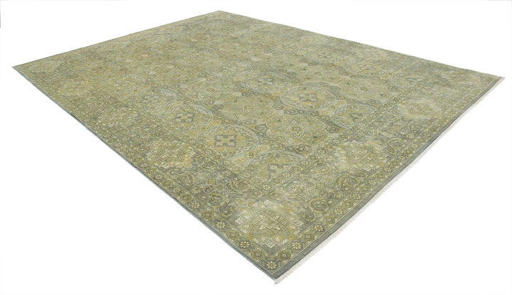 Indian Ziegler Rug 8' 9" x 11' 8" Hand-Knotted | No. AT47179