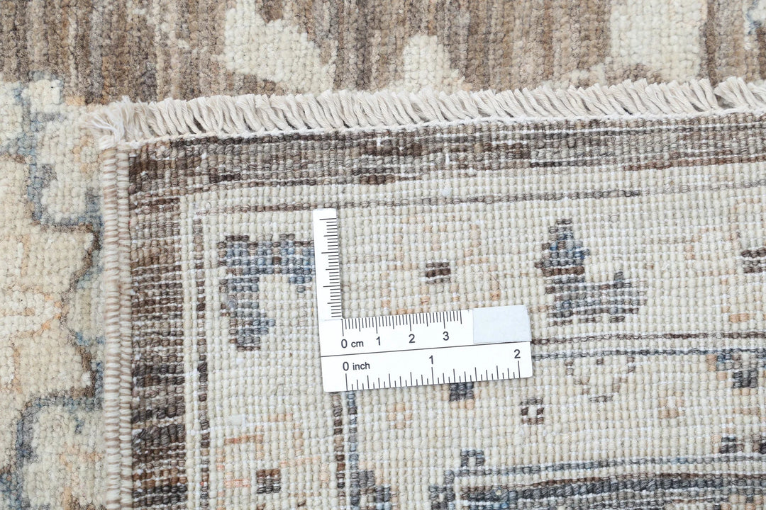 Afghan Ziegler Rug 7' 9" x 10' 0" Hand-Knotted | No. AT47194