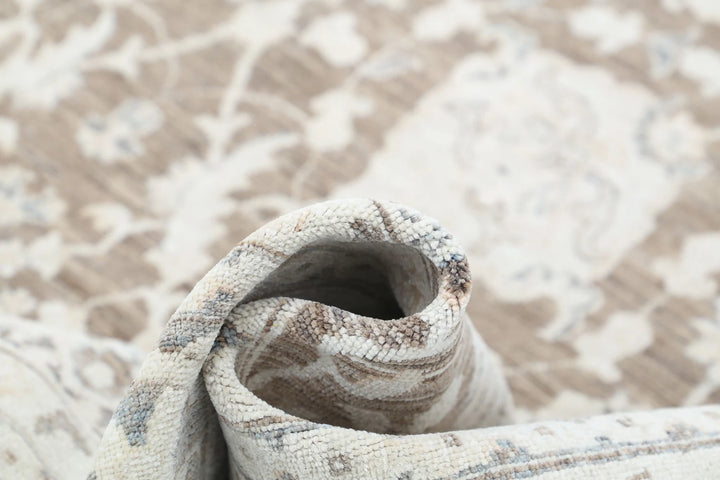 Afghan Ziegler Rug 7' 9" x 10' 0" Hand-Knotted | No. AT47194
