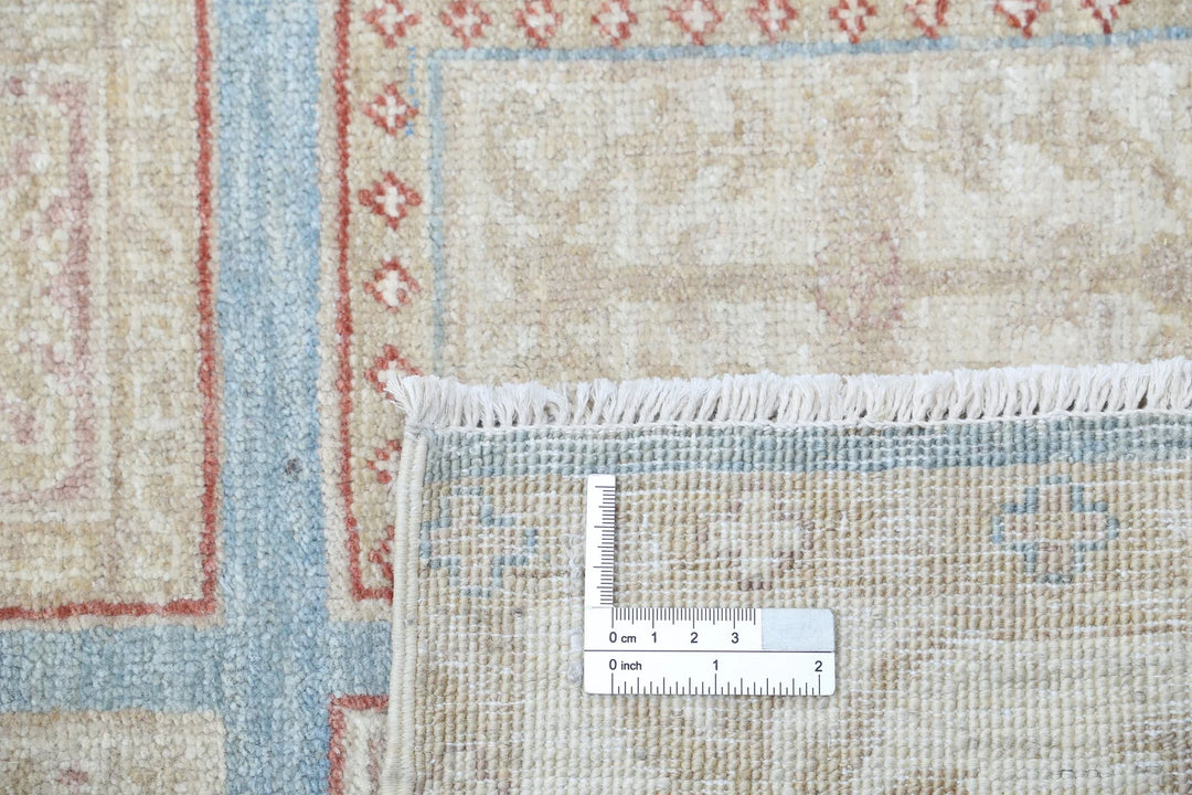 Afghan Serenity Runner Rug 2' 7" x 8' 2" Hand-Knotted | No. AT47246